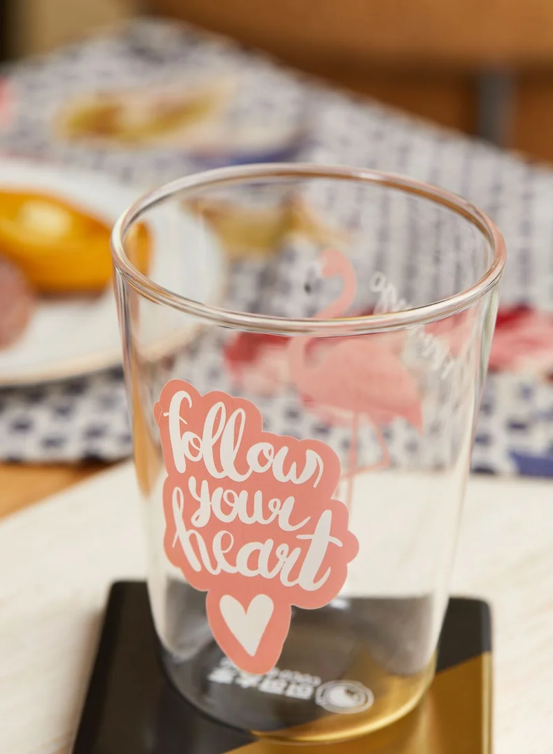 Pink Cactus Pink Glitter Flamingo Tumbler