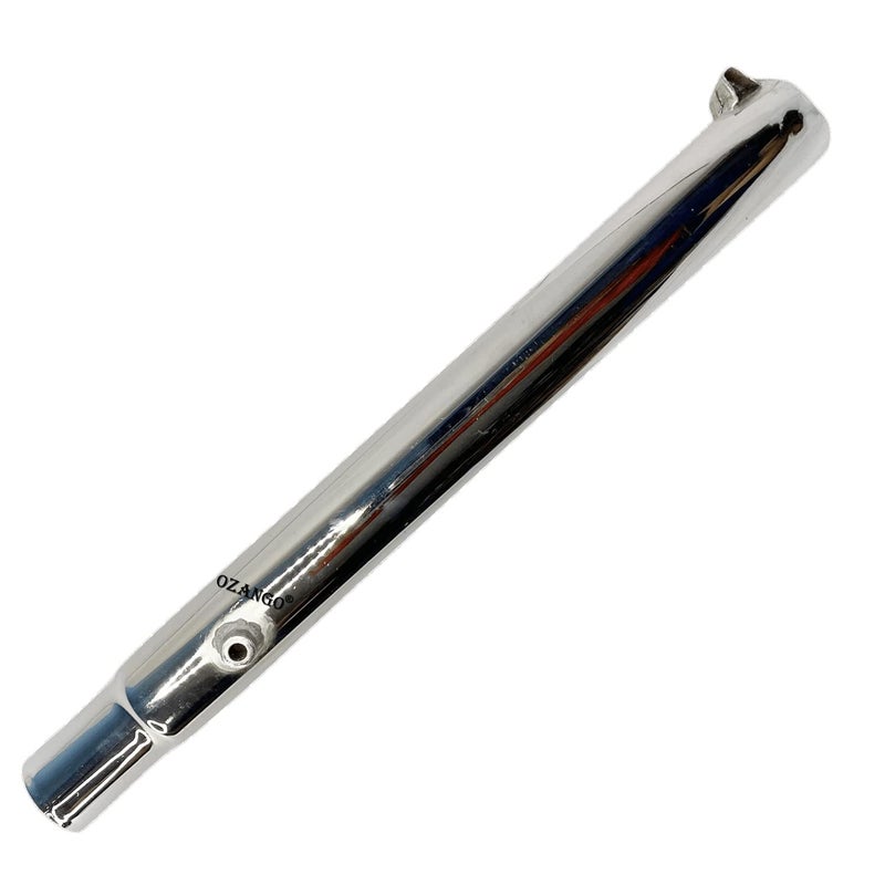 Ozango Bike Bend Pipe Catalitic convertor Silencer Exhaust Connector Chrome for BS6 Model Compatible with RE Reborn Classic 350 - Image 5