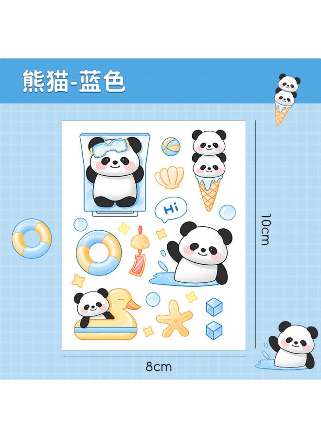 HELPS Creative Cartoon Stickers For Students Cute Pet Waterproof Self-adhesive Diy Handbook Stickers Water Cup Mobile Phone Case Decorative Stickers - Image 1