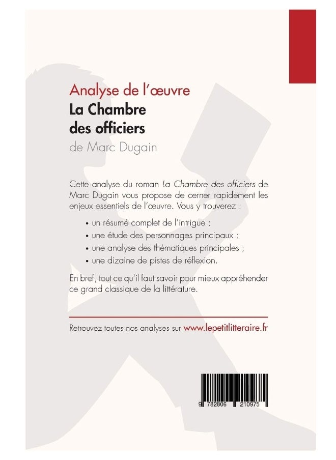 La Chambre des officiers de Marc Dugain (Analyse de l'oeuvre): Analyse complète et résumé détaillé de l'oeuvre  - Image 2