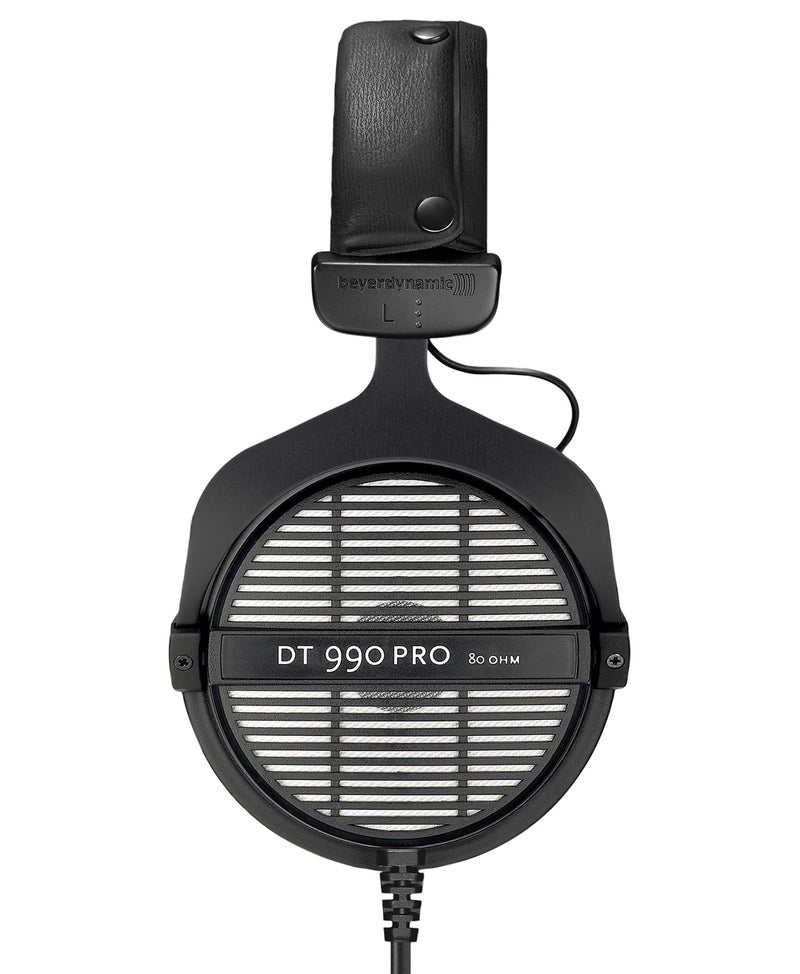 Beyer Dynamic beyerdynamic DT 990 PRO Over-Ear Studio Monitor Headphones - Open-Back Stereo Construction, Wired (80 Ohm, Grey) (Renewed) - Image 2