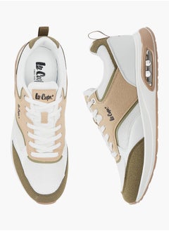Lee Cooper Men's Panelled Lace-Up Sneakers  - Image 1