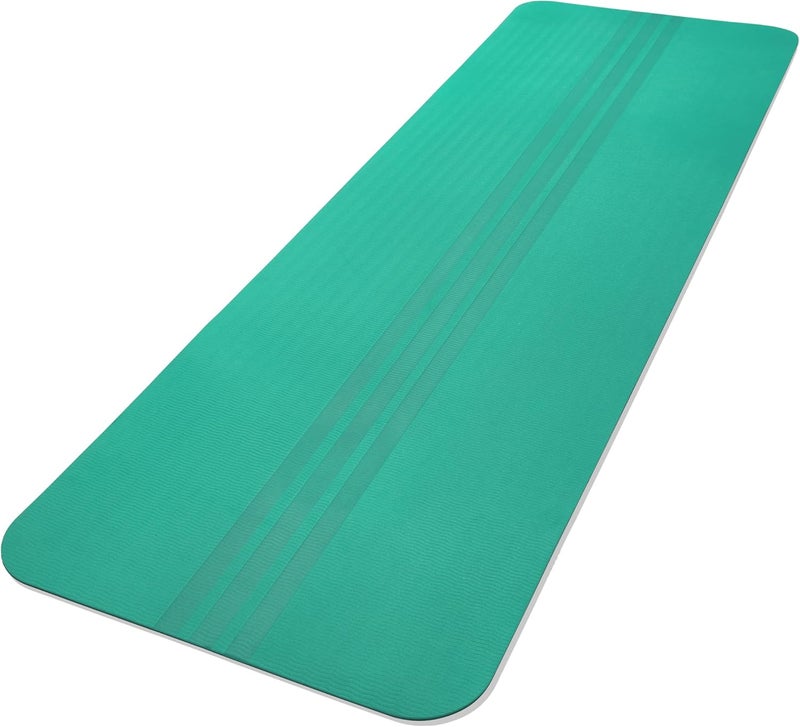 ADIDAS Double Sided Yoga Mat - 6mm - Pure Teal - Image 2