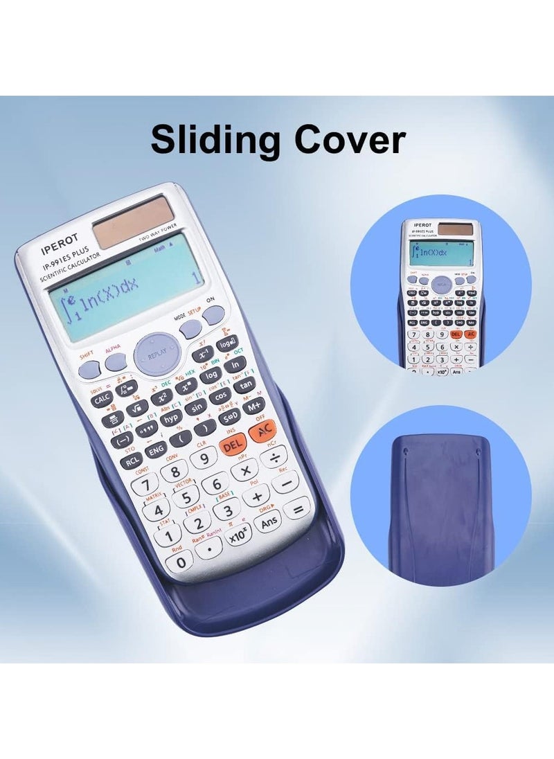 General - Scientific Calculator, Scientific Calculator Large Screen 417 Functions, Great for High School and College Students Calculus Algebra and Other Maths - Image 1