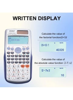 General Scientific Calculator, Scientific Calculator Large Screen 417 Functions, Great for High School and College Students Calculus Algebra and Other Maths  - Image 3
