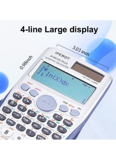 General Scientific Calculator, Scientific Calculator Large Screen 417 Functions, Great for High School and College Students Calculus Algebra and Other Maths  - Image 4