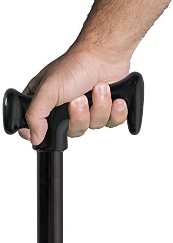 iwalk; Changing Lives iWalk Aluminum Feather Light Walking Stick for Very Old Age People (Black) - Image 3