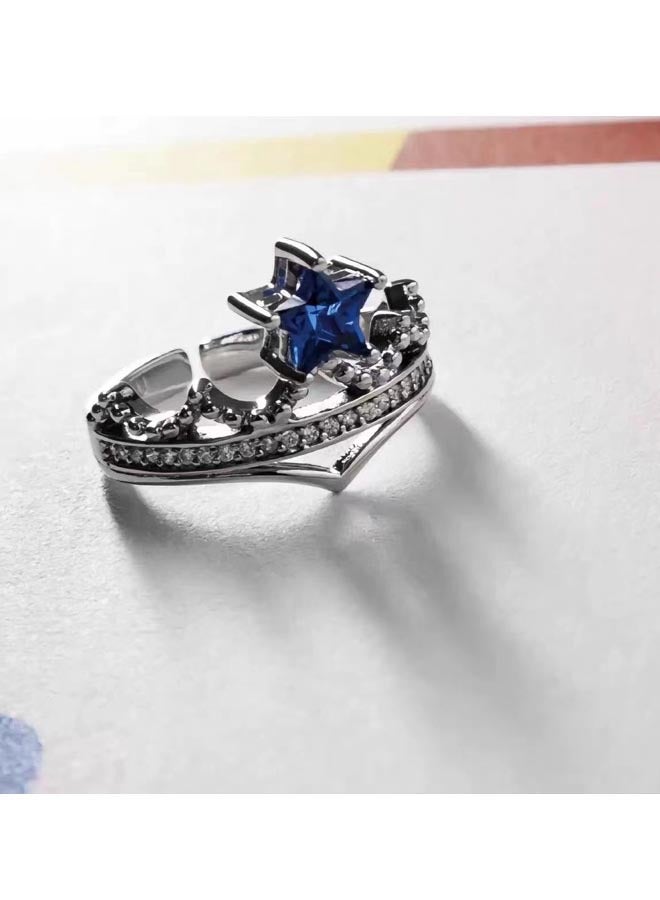 Star Kari Crown Open Couple Ring - Image 1
