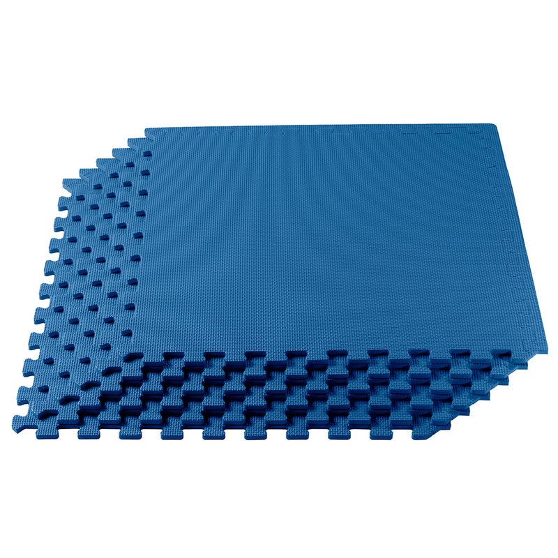 We Sell Mats 12 Inch Thickness Multipurpose EVA Foam Floor Tiles Interlocking Floor Mat for Indoor Gym and Home Use 24 in x 24 in Blue 24 Square Feet 6 Tiles - Image 2