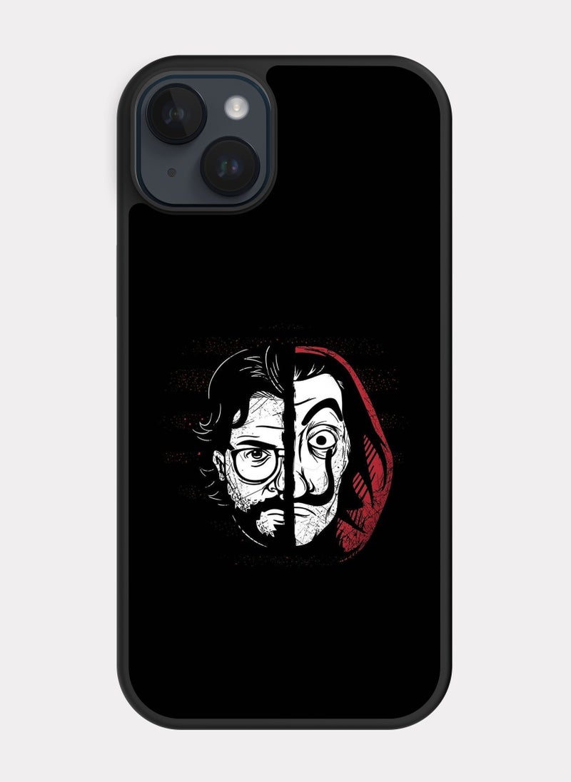 PXLAAT iPhone 14 Plus case cover La Casa de Papel Professor - Image 1