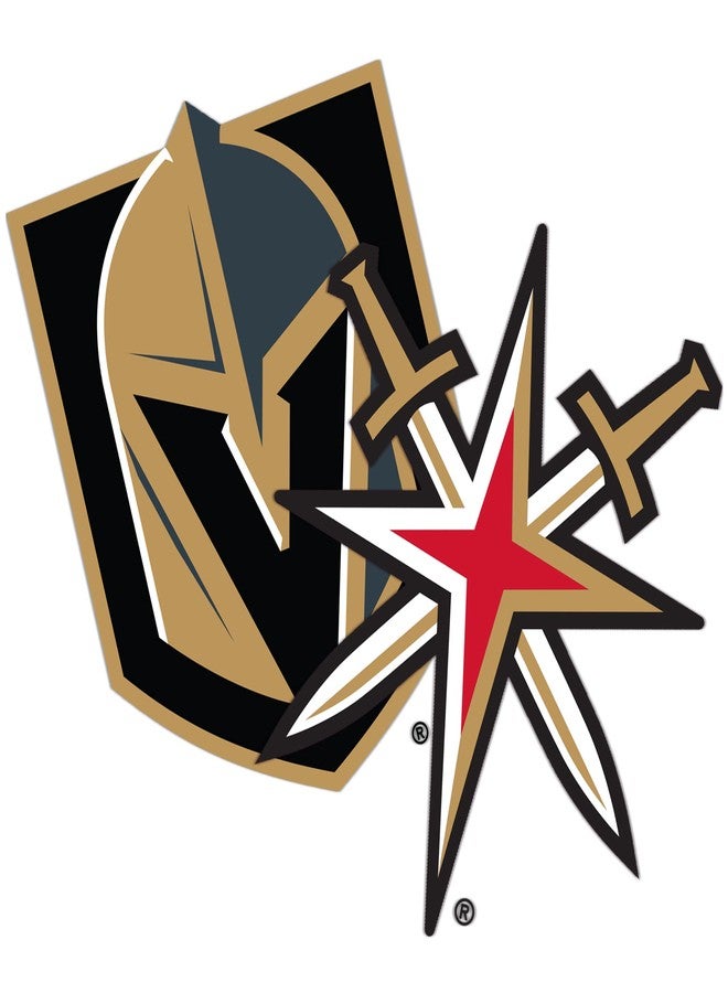 Desert Cactus Las Vegas Golden Knights Team NHL National Hockey League Sticker Vinyl Decal Laptop Water Bottle Car Scrapbook (4 inch Sticker) - Image 1