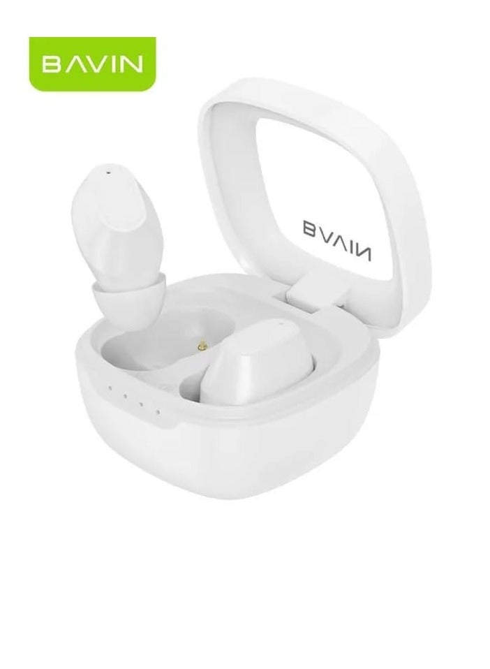 BAVIN BA50 Bluetooth 5.3 Earbuds Sports In-ear Headset Touch Control TWS True Wireless Earphones - Image 1