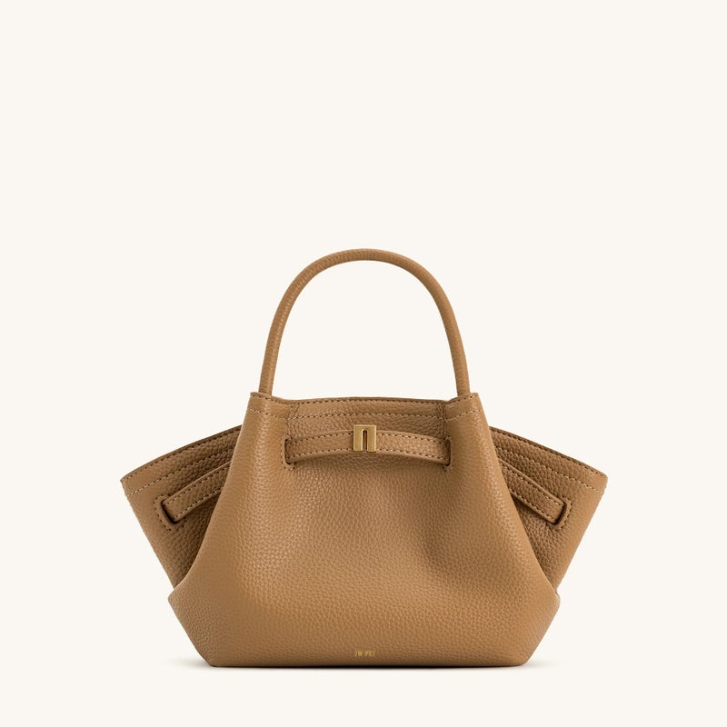 Jwpei Dumpling Bag Suede Shoulder Armpit Bag Niche Design Satchel Tote Bag Commuter Wear Crossbody Bag - Image 1