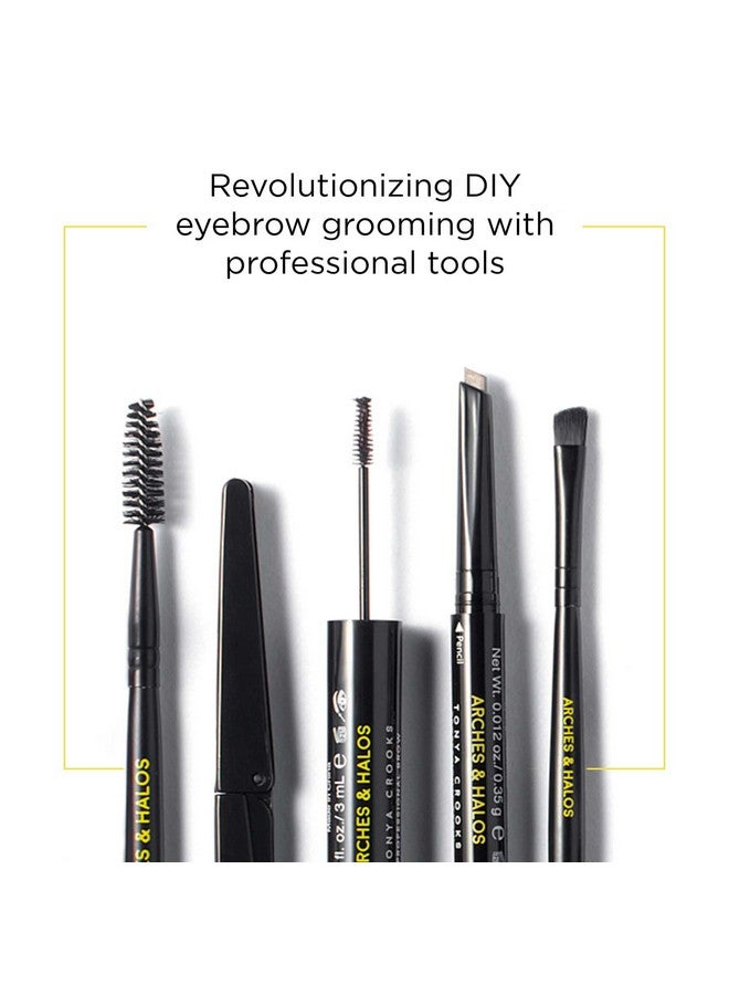 Arches & Halos Natural Hold Brow Gel Coat And Condition Brows Vegan And Cruelty Free Makeup Clear 0.1 Oz - Image 4