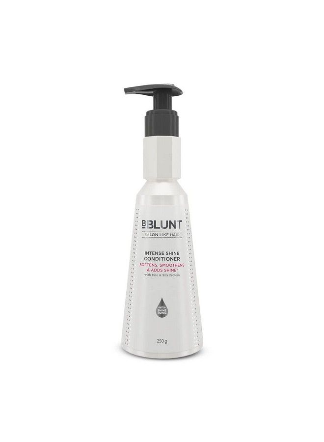 BBLUNT Intense Shine Conditioner With Rice & Silk Protein For Softer Smoother & Shinier Hair 250 G - Image 1