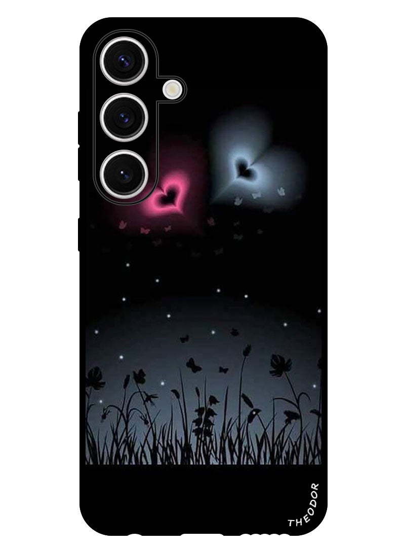 Theodor Protective Case Anti Scratch Shock Proof Bumper Cover For Samsung Galaxy S24 Two Hearts (2) - Image 1