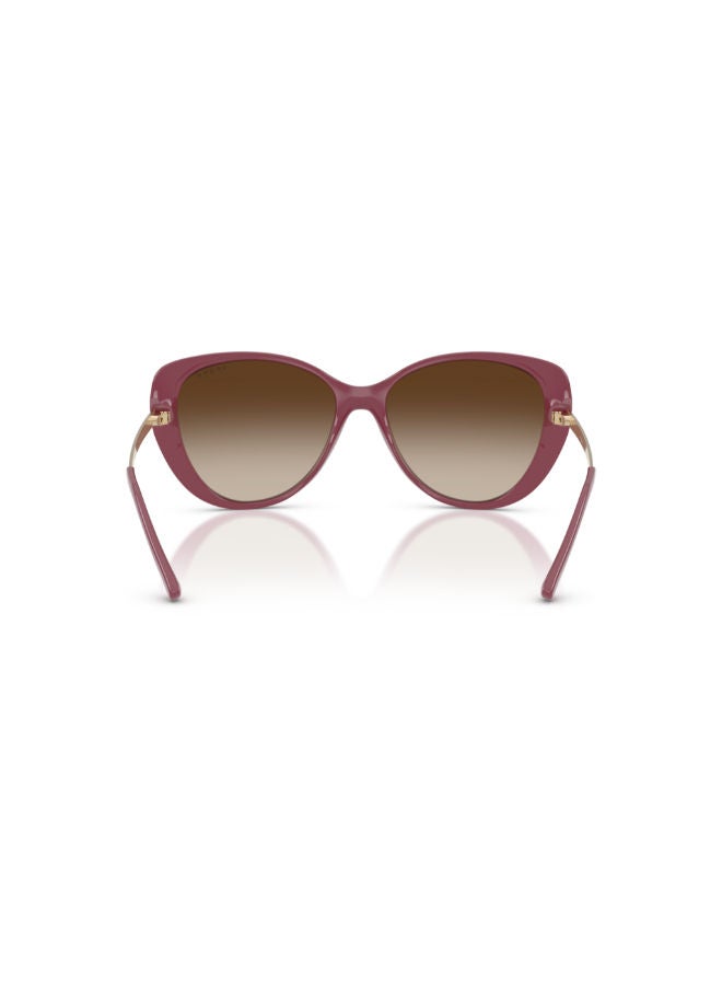 Vogue Women Full Rim Butterfly Sunglasses 0VO5661SI 56 - Image 2