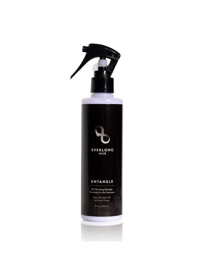 EVERLONG - Untangle Leavein Conditioner Detangler Spray For Hair Extensions & Wigs Infused With Keratin Protein Argan And Jojoba Oil Safe For All Hair Types Including Human Synthetic - Image 1