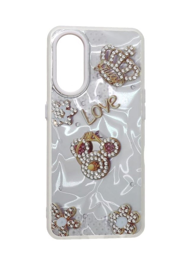 Plastic Back Cover For Oppo Reno 8T , Multi Color - Image 1