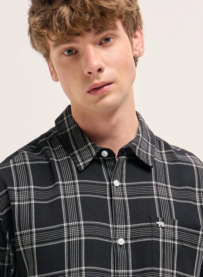 THE BEAR HOUSE Men's Shirt for Casual and Formal Wear | Classic Button-Down Style for Office, Daily Use, Travel, Events & All-Season Outfits | Versatile & Stylish Wardrobe Essential for Every Occasion