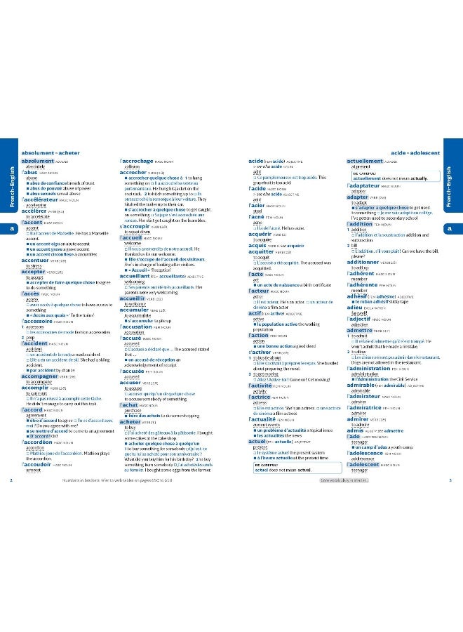 Easy Learning French Dictionary : Trusted Support for Learning (Collins Easy Learning) (9TH) - Image 4