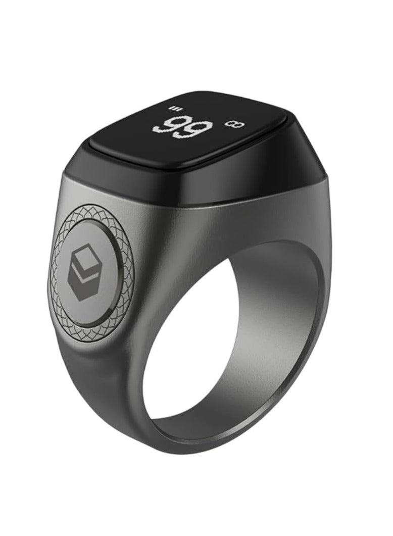 iQIBLA Smart Tasbih Zikr lite Ring, Muslim Prayer, Prayer timing reminder, OLED display Tasbih Counter, Smart Ring, Waterproof-20mm - Image 2