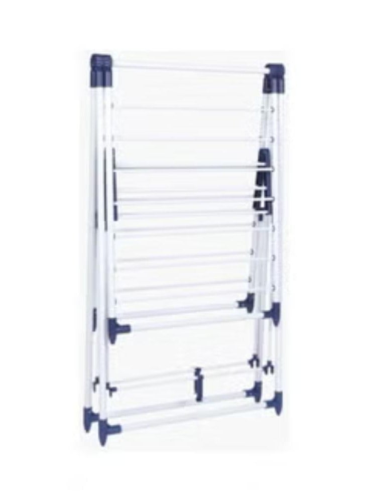 BITA Deluxe Folding Drying Rack Silver 175x102x62cm - Image 1