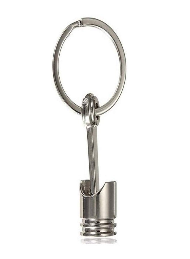 ReNext Internal Combustion Auto Engine Piston Car Pendant Alloy Keychain Key Ring - Image 1