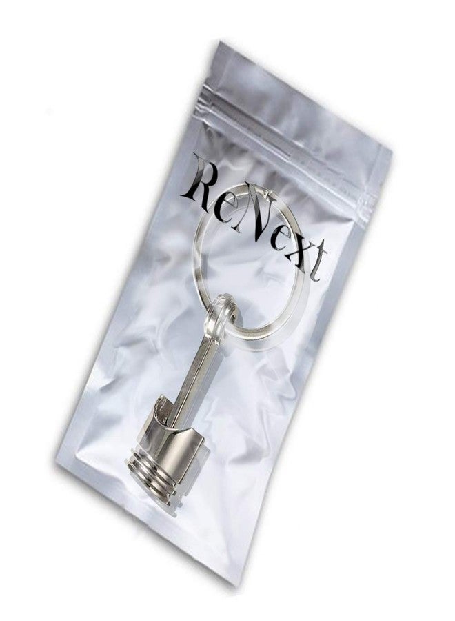 ReNext Internal Combustion Auto Engine Piston Car Pendant Alloy Keychain Key Ring - Image 4