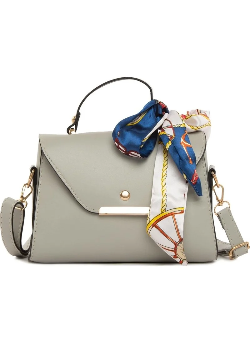 باجموري Gray Covered Shawl Hanger Bag