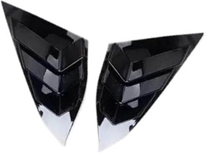 QASULER Car Rear Louver Window Cover for Accord 2018-2021