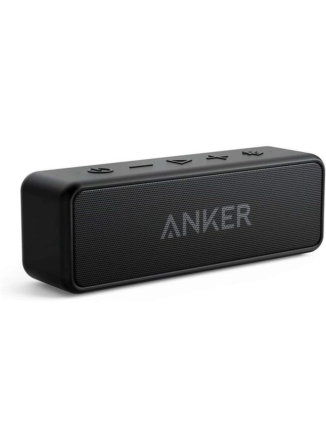 Anker - Soundcore 2 Portable Bluetooth Speaker with 12W Stereo Sound, Bluetooth 5, Bassup, IPX7 Waterproof, 24-Hour Playtime, Wireless Stereo Pairing, Speaker for Home, Outdoors, Travel - Image 1