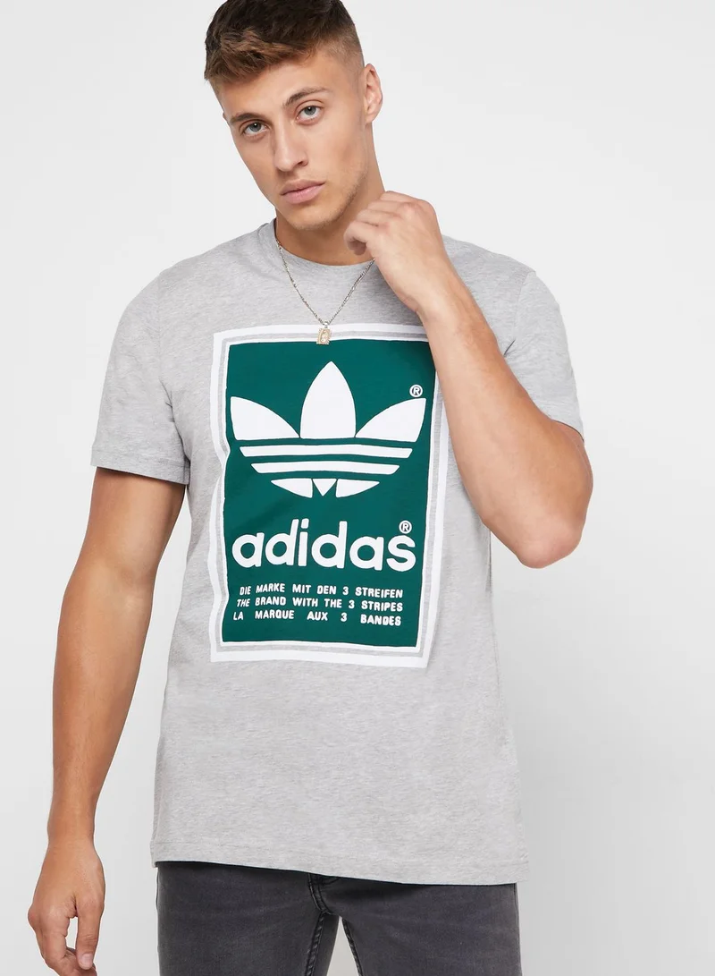adidas Originals Trefoil Filled Label T-Shirt