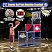 flybakiz Kids Arcade Basketball Hoop Indoor Outdoor Single Shot Basketball Game for ToddlerCarnival Games Sport Gifts for Boys Girls Ages 38 Years OldIdeal for Competition Arcade Hoop with Scoring Modes - Image 4