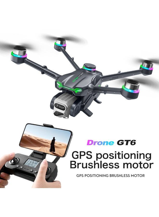 ريبنيو GT6 مع شاشة 5.64 بوصة للتحكم في نظام تحديد المواقع عالي الوضوح للتصوير الجوي بدون فرش متوسطة الحجم بدون طيار مع انحراف مؤازر - Image 5