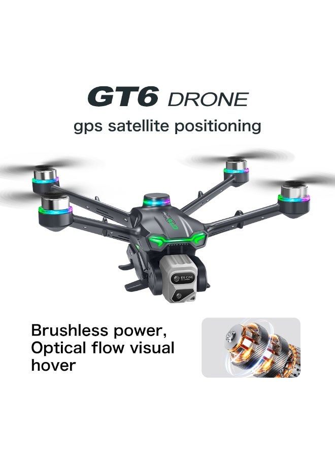 ريبنيو GT6 مع شاشة 5.64 بوصة للتحكم في نظام تحديد المواقع عالي الوضوح للتصوير الجوي بدون فرش متوسطة الحجم بدون طيار مع انحراف مؤازر - Image 2