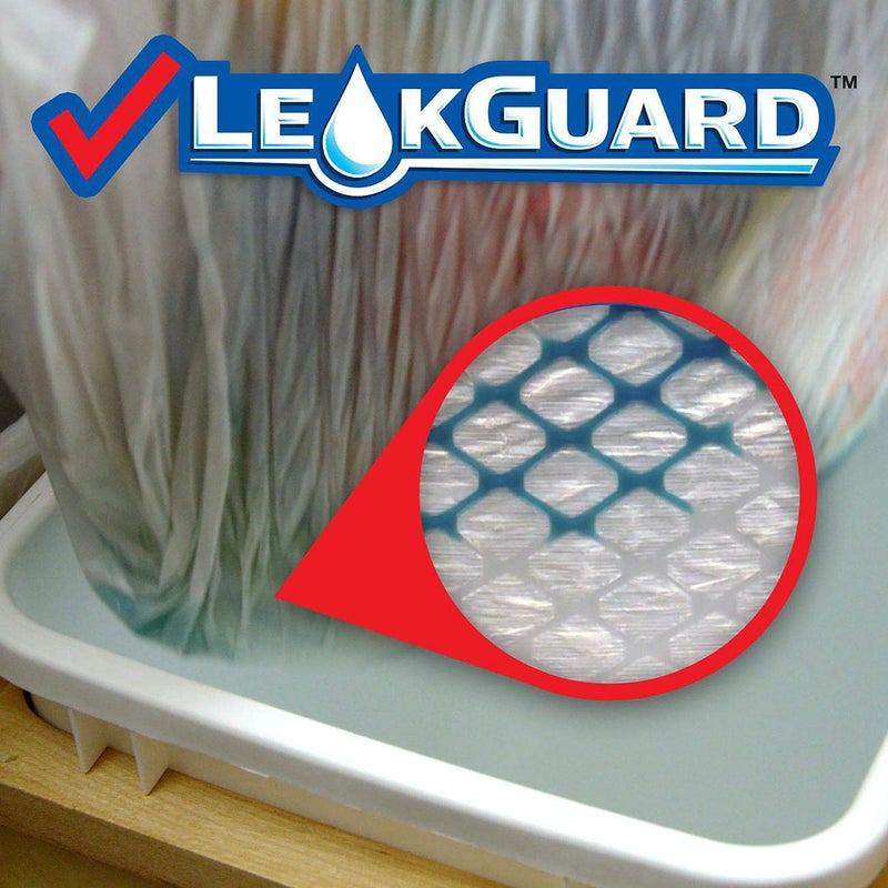 Glad Glad Forceflexplus 13-Gallon Tall Kitchen Drawstring Trash Bags 120 Ct - Image 5