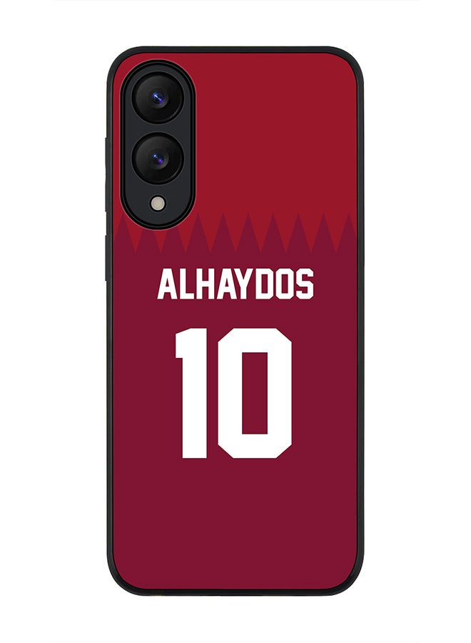 Stylizedd For Samsung Galaxy S25 Edge Case,Slim fit Camera Protection, Shockproof Thin Phone cover  - Football - Qatar,  Alhaydos
