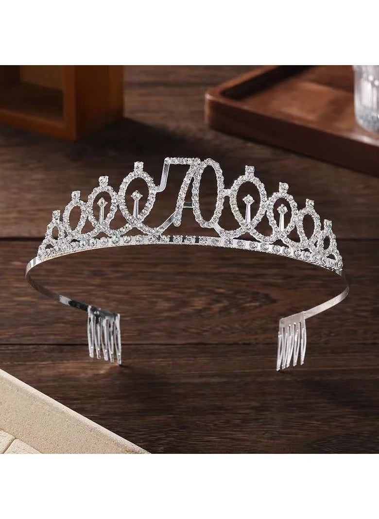 Mark Fairwhale Crystal Crown Crown Headband 