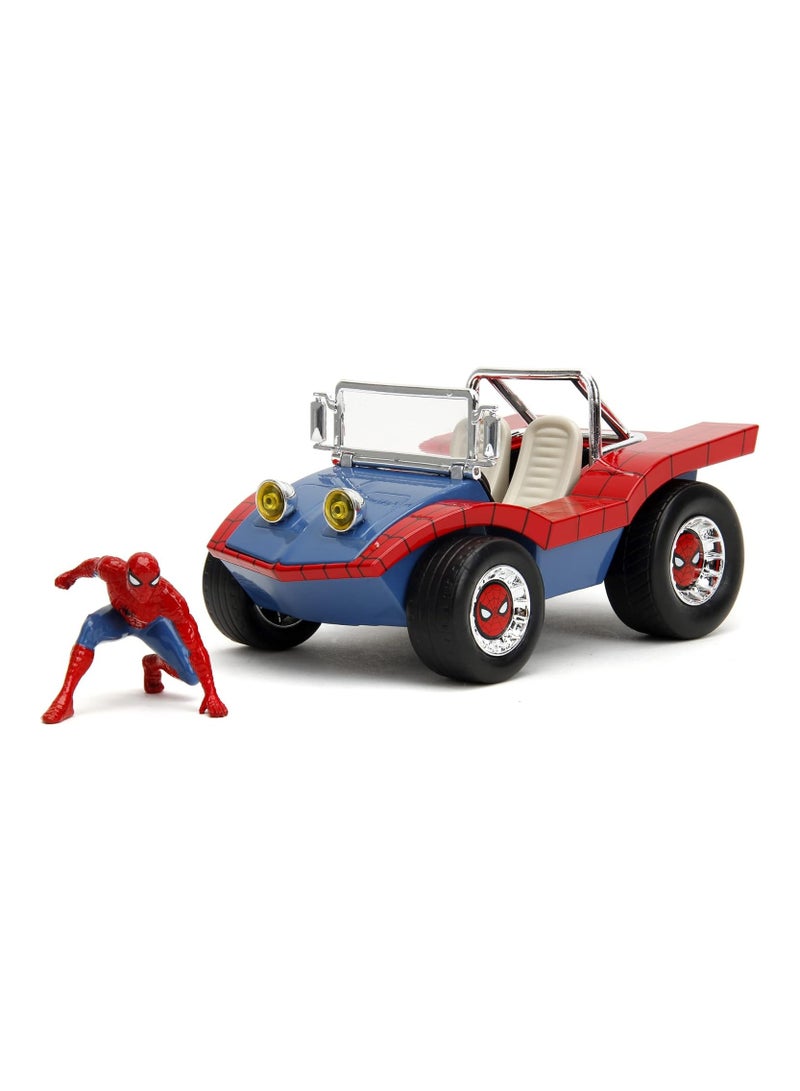 JADA Marvel Spiderman Buggy Vehicle 1:24 - Image 2