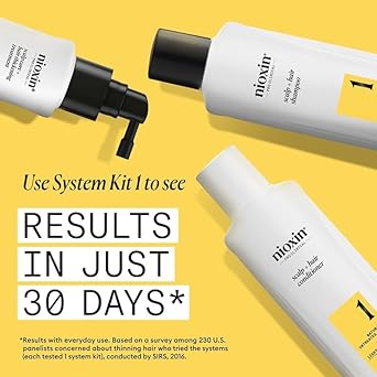 Nioxin System 1 Natural Hair Light Thinning Kit by for Unisex 3 Pc 101oz Cleanser Shampoo 101 oz Scalp Therapy Conditioner 338oz Scalp and Hair Treatment - Image 5