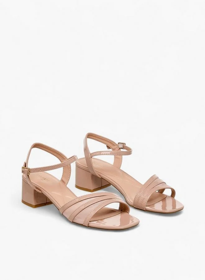 Celeste Women Block Heel Ankle Strap Sandals