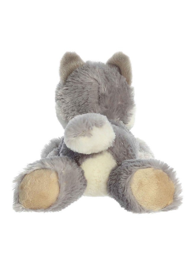 Aurora® Responsibly Made Eco Nation™ Eco Softies™ Wolf Stuffed Animal - Ideal for Playtime Adventures - Perfect for Birthdays or Just Because - Gray 8 Inches - Image 5