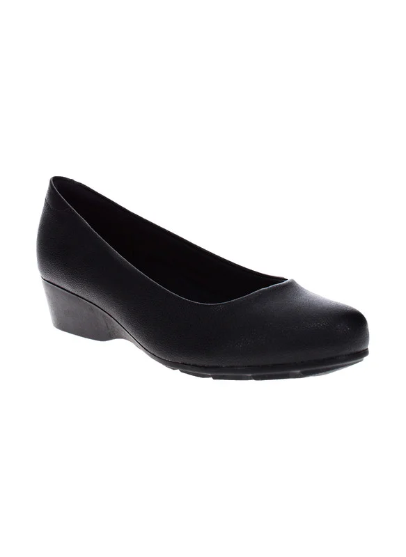 MODARE Modare Ladies Low Heel Shoes Black | Made In Brazil