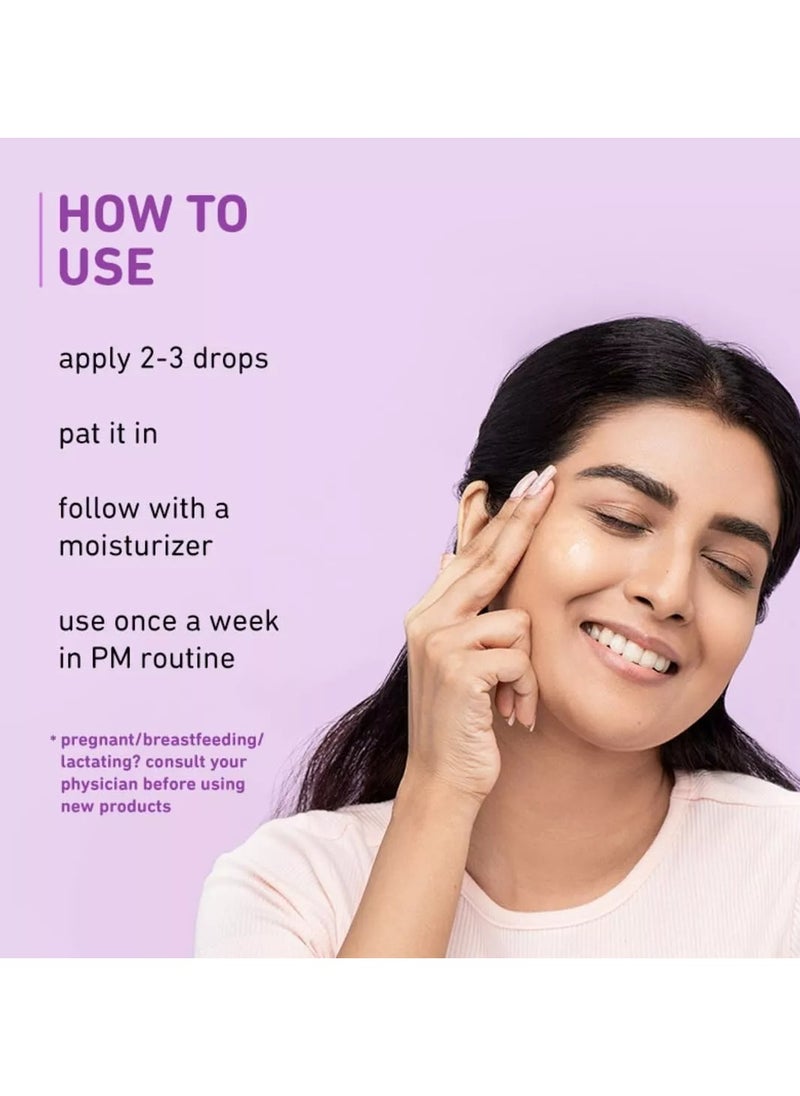 Plum - Plum 1% Retinol Face Serum with Bakuchiol 20ml - Image 1
