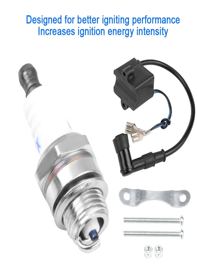 CDI Ignition Coil Magneto for Motorized 49cc 66cc 80cc Engine Bicycle Spark Plug - Image 4