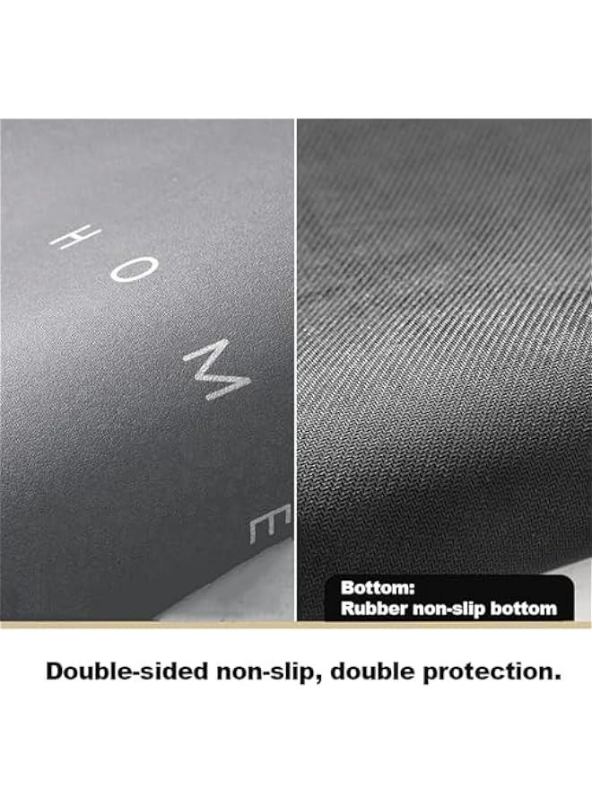 TRASSLE Super Absorbent Bath Mat, Quick-drying Bathroom Mats, Super Absorbent Living Room Floor Mat, Rubber Non-slip Bottom, Easy to Clean Bathroom Rugs, Simple Kitchen Doormat - Image 3