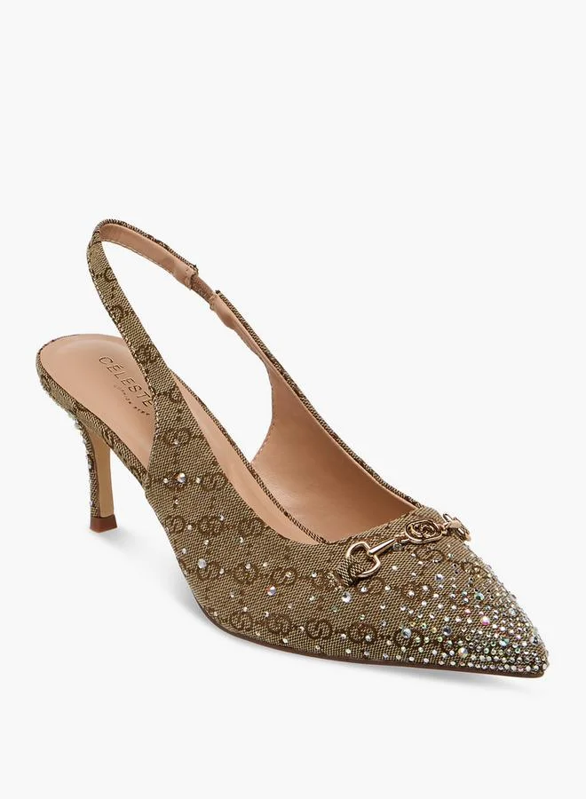 Celeste Women Stiletto Heels Slingback Shoes