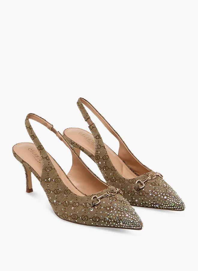 Celeste Women Stiletto Heels Slingback Shoes