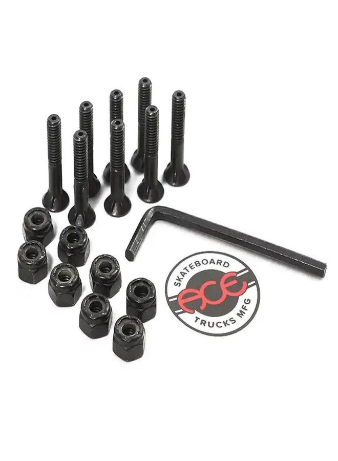 آيس مسامير تثبيت مجوفة من نوع ACE Skateboard Hardware (ألين، 1 بوصة) - Image 2